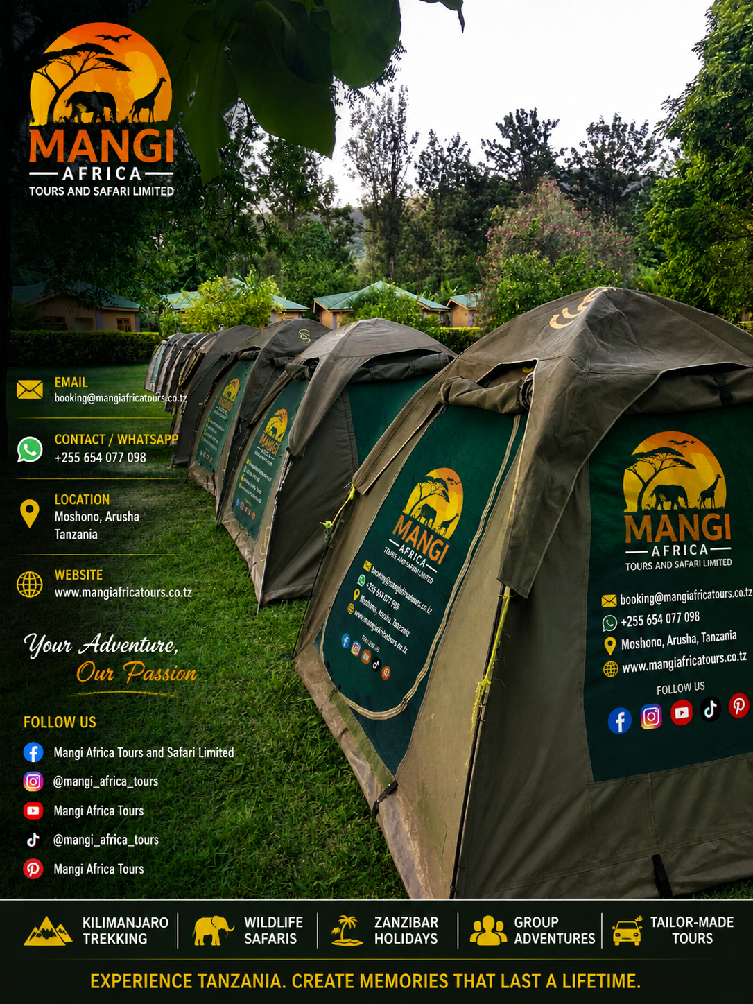 mangi africa tours